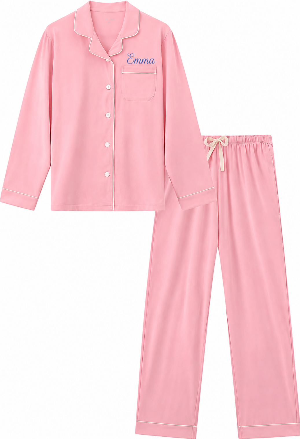 Personalized Monogram Pajama Set for Women