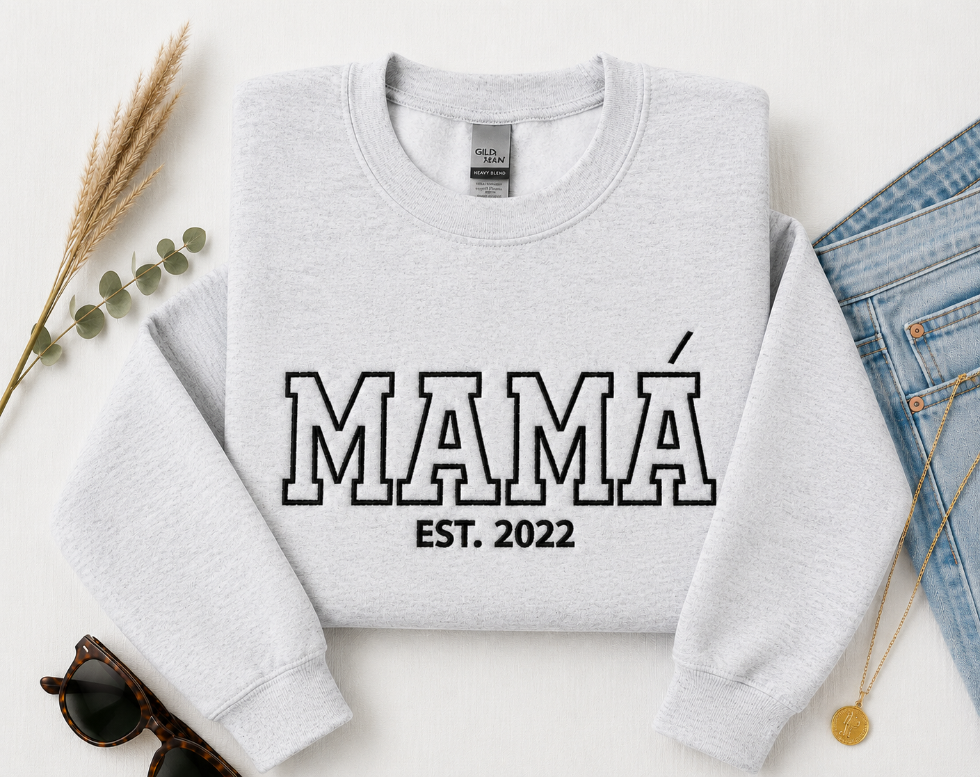 Mama Embroidered Sweatshirt