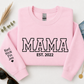 Mama Embroidered Sweatshirt