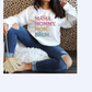 MAMA MOM Bruh Embroidered Sweatshirt
