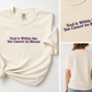 God Is Within Her Embroidered T-Shirt