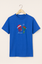 Six Seven Holiday Embroidered T-Shirt