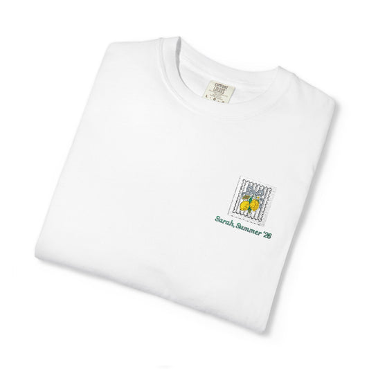 Lemon Summer Embroidered Personalized T-Shirt
