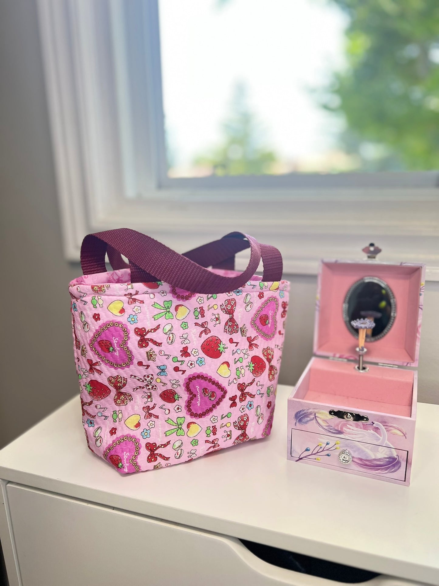 Play-All-Day Tote Fabric  – Eco-Friendly, Durable & Stylish