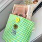 Page Keeper Gingham Book/E-Reader Sleeve – Handmade, Protective & Stylish