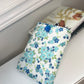 Read & Go Blue Floral Book/E-Reader Sleeve – Handmade, Protective & Stylish