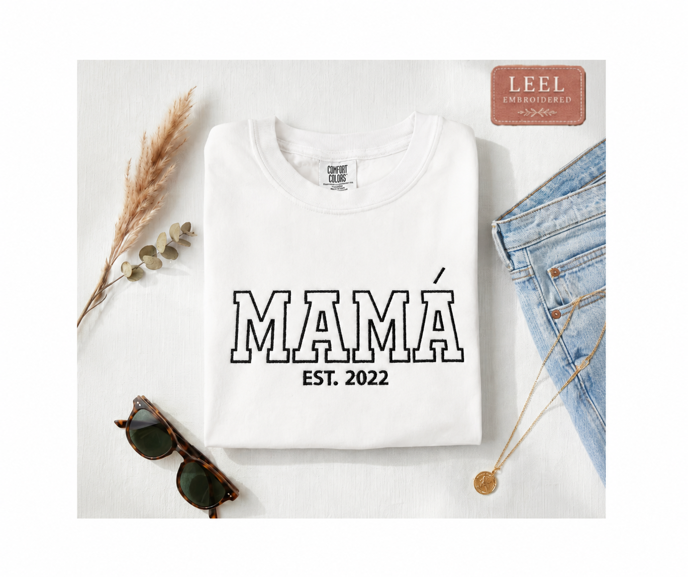 Mama Embroidered Sweatshirt