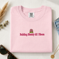 Building Silently Till I Bloom Embroidered T-Shirt