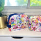 The Mama Minute Floral Bag | Cosmetic Pouch | Travel Bag for Her