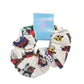 Train Scrunchies | Colorful Cotton Hair Accessories for Kids
