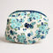 Everyday Queen Blue Floral | Handmade & Personalized  Pouch