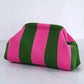 Striped Clutch Bag