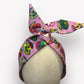 Handmade Cotton Wire Head Wrap, Versatile Crisscross or Bow Style Hair Accessory