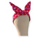 Gift for her Corduroy wire headband | Pink flowery headband| Twist headband