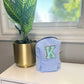 Personalized Embroidered Makeup Bag for Women | Handmade Cosmetic Pouch | Travel Toiletry Organizer | for bestfriend/brides