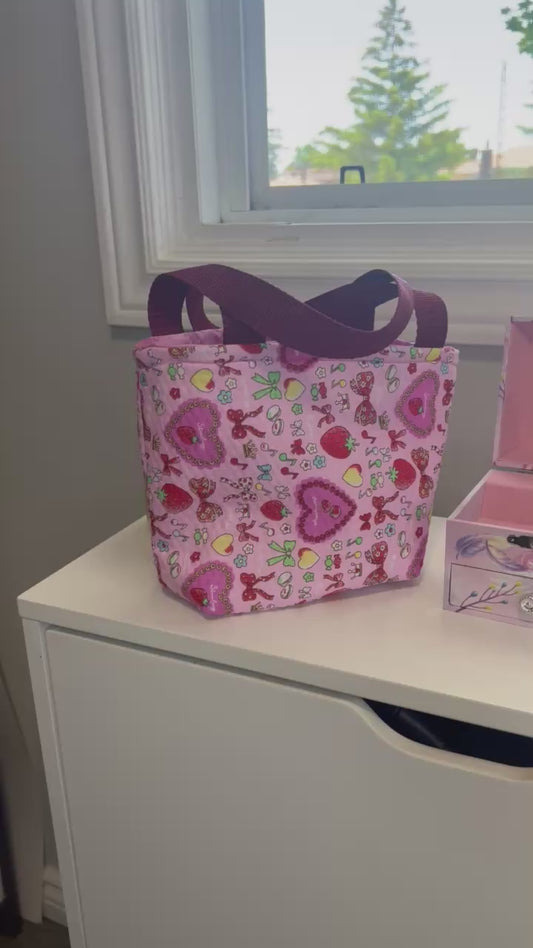 Play-All-Day Tote Fabric  – Eco-Friendly, Durable & Stylish